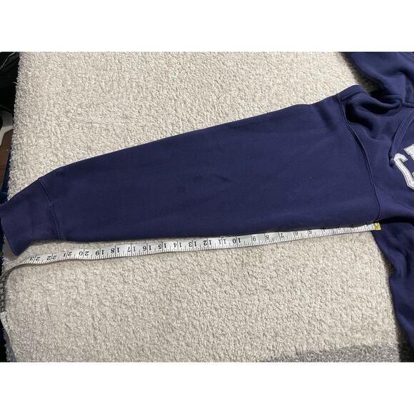 Cuffy's Men's Size Medium Cape Cod Hooded Full Zip Sweatshirt Blue - Picture 6 of 11